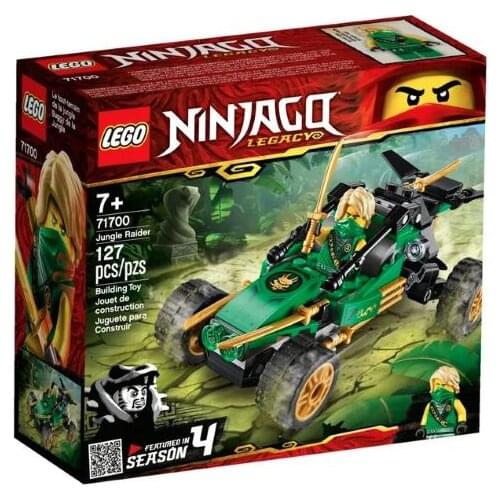 Lego Ninjago 71700 Jungle Raider great toys birthday gift kids 127pcs children bricks Lloyd minifigure playset characters fans