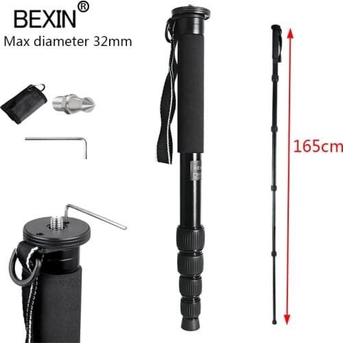 MAS325 Camera monopod video tripod monopod portable Professional monopod travel aluminum for Canon Nikon Sony DV dslr camera