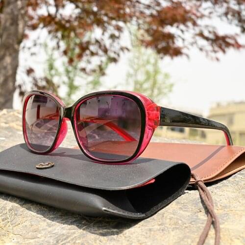 Rockjoy Red Sunglasses Women Fashion Sun Glasses for Female Narrow Small Face Eyewear Shades