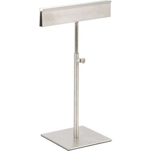 Stainless Steel Poster Display Stand Table Signage Displays Banners Signs Display Rack POP Desk Sign Bulletin Board Holder