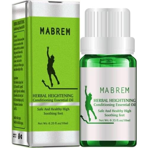 New Herbal Height Increasing Essential Oil Body Grow Taller Essential Oil Soothing Foot Health Care Promote Bone Growth 10ml