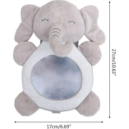 Adjustable Safety Car Baby Mirror Back Seat Headrest Rearview Facing Rear Ward 24BE