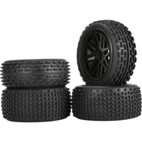 RC Car Wheel Rim Tires for HSP 1/10 144001 Scale Rock Crawler Truck Parts