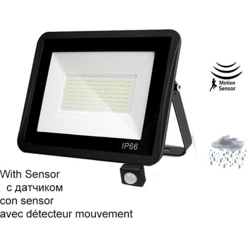 220V 10-100W LED FloodLight Spotlight Exterior Street wall reflector Led Light Garden Decoration Lighting LED IP65 Waterproof