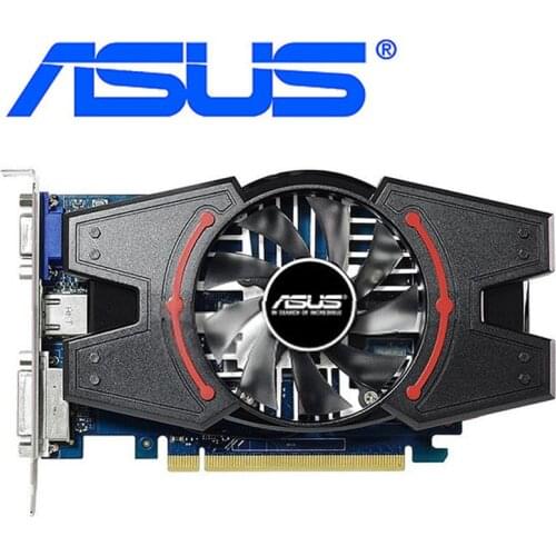 ASUS GT 730 2GB Graphics Cards SDDR3 Original Video Card for nVIDIA Geforce GT730 GPU games Dvi VGA HDMI Used Cards