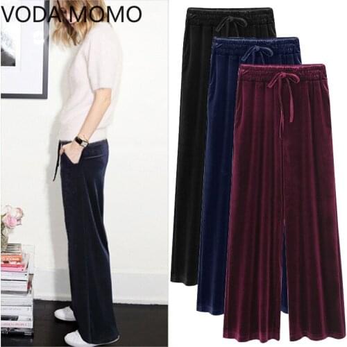 VODA MOMO Women's Corduroy Trousers