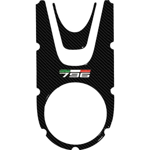 3D Carbon-Look Motorcycle Gas Tank Pad Protector Case for Ducati Monster 796 2008-2014