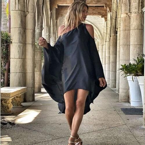 Sexy Off Shoulder Print Boho Long Dress Women 2021 Spring Long Sleeve Irregular Party Dress Ladies Elegant Holiday Beach Dresses