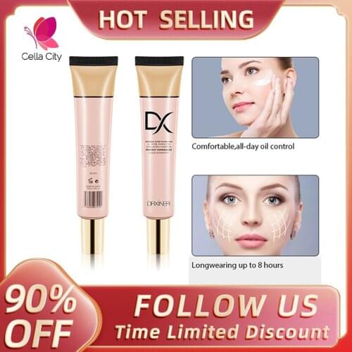 DRXINER liquid foundation base foundation Face Base Makeup Full Coverage Concealer Whitening Primer BB Cream foundation makeup