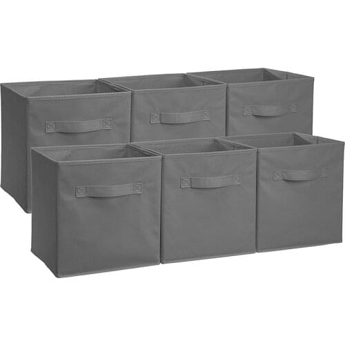 1Pc Non-Woven Storage Box Foldable Household Clothes Sorting Locker Bedroom Cabinet Sundries Storage Basket Toy Container Cocina