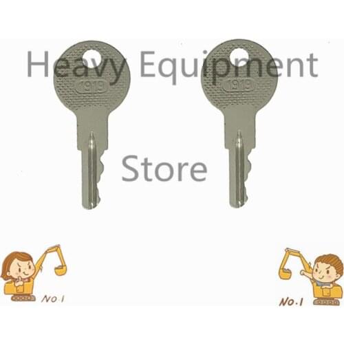 2 Pcs 1919 Replacement Ignition Key For EZGO (1982-Up) Gas And Electric Golf Cart US