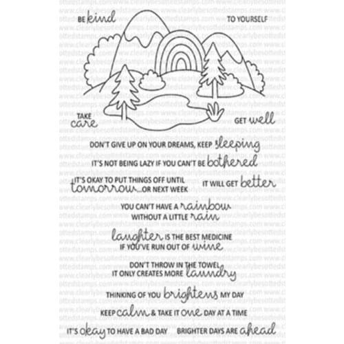 2021 NEW transparent Clear Silicone Stamp/Seal for DIY scrapbooking/photo album Decorative clear stamp sheets B0875