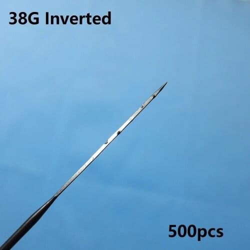 500pcs 38G Inverted felting needle triangle felting 38G R222 reverse barb needles