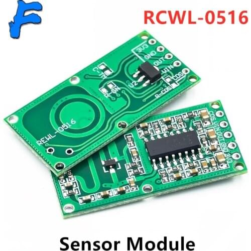 5PCS/LOT RCWL-0516 microwave radar sensor module Human body induction switch module Intelligent sensor
