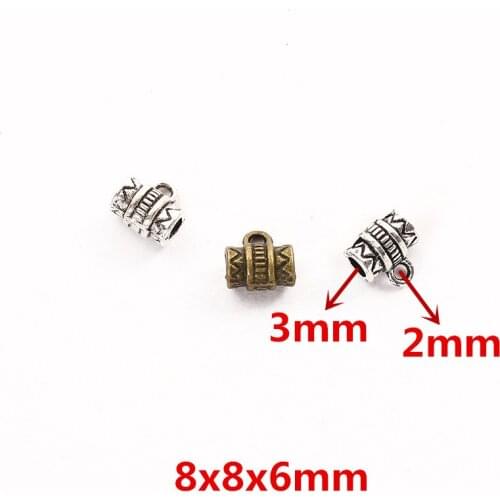 55 pcs/lot Fashion zinc alloy Pendant Clasps Metal Large Hole Beads charms DIY European Bracelet jewelry Fittings making 6065