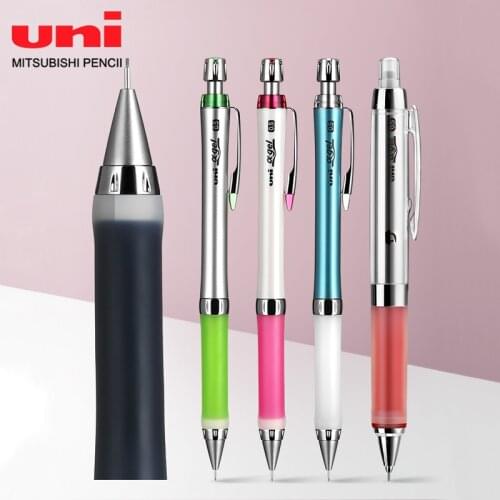 Uni Pencil Anti-fatigue Automatic Pencil 0.5 Automatic Rotating Lead Core 858/807GG Student Low Center of Gravity Writing