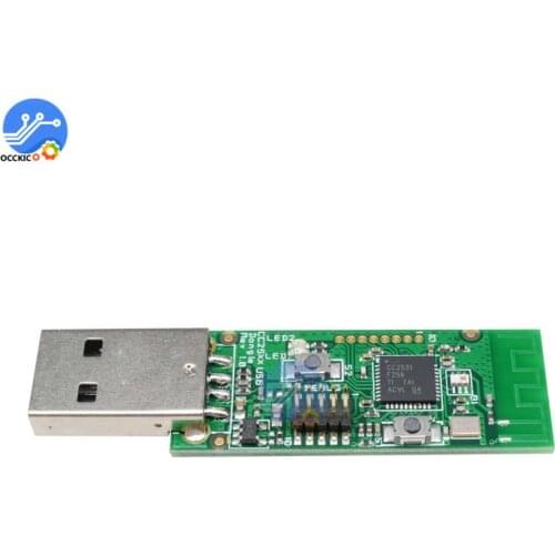 Mini Wireless Zigbee CC2531 Sniffer Bare Board Packet Protocol Analyzer Module USB Interface Dongle Capture Packet Module