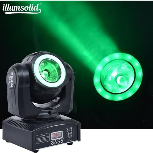 DJ Lighting Mini Moving Head Led 60W Beam Stage Light With 12LED SMD5050 RGB Super Bright Strobe Spot Light Dmx Control