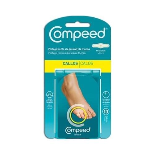 COMPEED CALLOS HIDROCOLOIDE T- MED 10 U