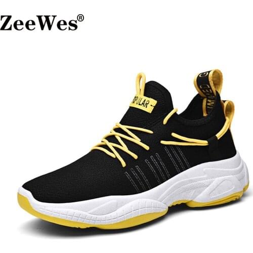 2019 Autumn New Fashion Trend Wild Mens Shoes Casual Sport Platform Mens Shoes Fashion Breathable Sneakers Brand Men Big Sizes