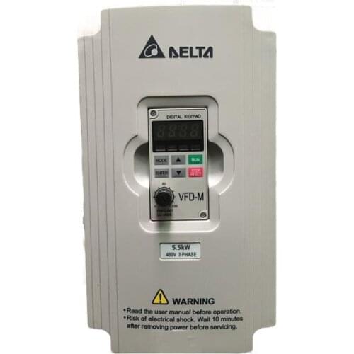 Brand new genuine Delta M series inverter VFD-M VFD055M43A 380V 5.5KW