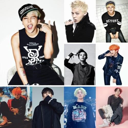 G-dragon Posters Wall Stickers Home Decoration BIGBANG White Coated Paper Mu133