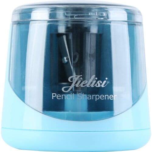 Electric Pencil Sharpener Portable Pencil Sharpener Battery Operated Fast Sharpern for 6.5-8mm Colored Pencils for Students