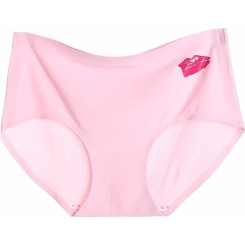 Sexy Female Ice Touth Feeling Panties Seamless Soft Lingerie Brief Hipster Modal Underwear Underpants Quick Drying Briefs 7 Colo