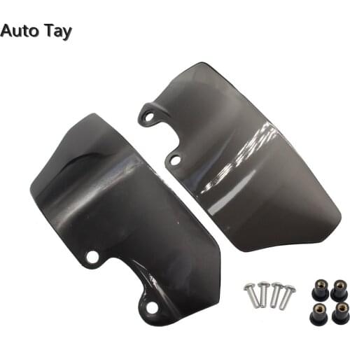 Universal Motorcycle Windshield Extension Adjustable Spoiler Clamp-On Windscreen Deflector for BMW KAWASAKI YAMAHA HONDA SUZUKI