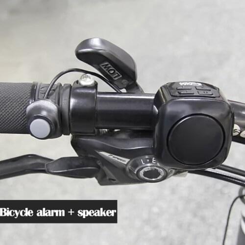 Bicycle horn safety alarm car bell anti-theft road car mountain bike handlebar horn alarm waterproof alarm ring