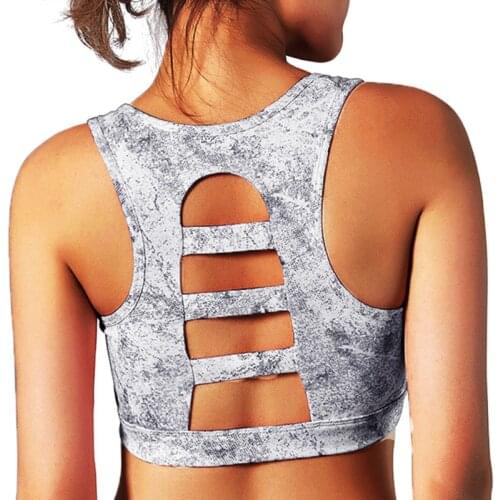 Aiithuug High Impact Sports Bras for Women,Racerback Bra Workout Crop Tops for Women Womens Freedom Seamless Racerback Sport