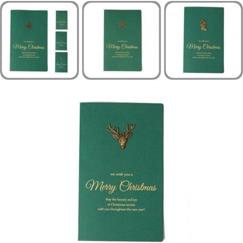 Lightweight 1 Set Good Handmade Birthday Party Card Paper Greeting Card Multi-purpose for Bar