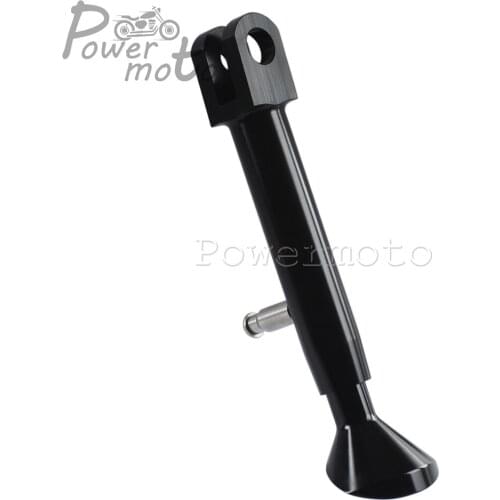 1x Motorcycle Adjustable Kickstand Side Stands Holder for Honda CBR 250RR CBR250R 2011 2012 2013 Black Kick Stand Support