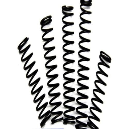 2pcs Wire diameter 1.4mm outer diameter 18mm small pressure spring spool compression 65mn force spring 55-105mm length