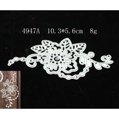 2021 Flower Metal Cutting Dies DIY Scrapbooking Paper Photo Album Crafts Knife Mould Cards Embossing Mold Stencils for Decor