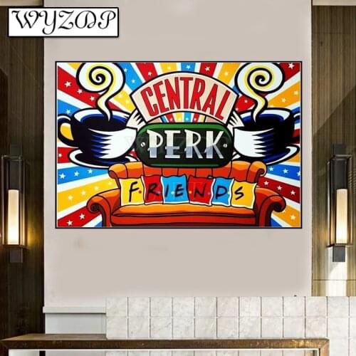 5D Diamond painting TV show Picture Full Square/Round Mosaic Embroidery Cross stitch Resin Gift Kits Home decor WYZ20200805