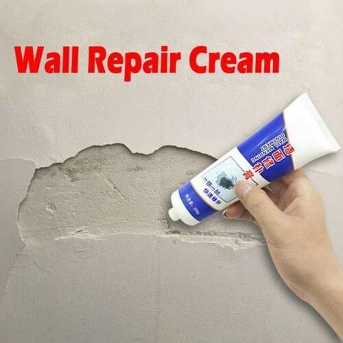 White Latex Paint Wall Repair Cream Household Hole Cream Repair Waterproof Crack Repair Tool Wall Wall Disappear Hole I2A9