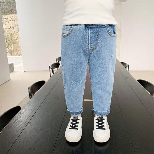 Special Baby Spring Autumn Jeans Pants For Boys Children Kids Trousers Clothing High Quality Teenagers 2021