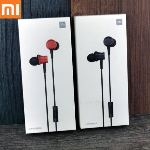 Xiaomi Bass Boost Dynamic EarPhone Aluminum Alloy Sound Chamber 3.5mm With Mic Wire Control HeadPhone For Mi 11 10 T Pro 9 X3 F3