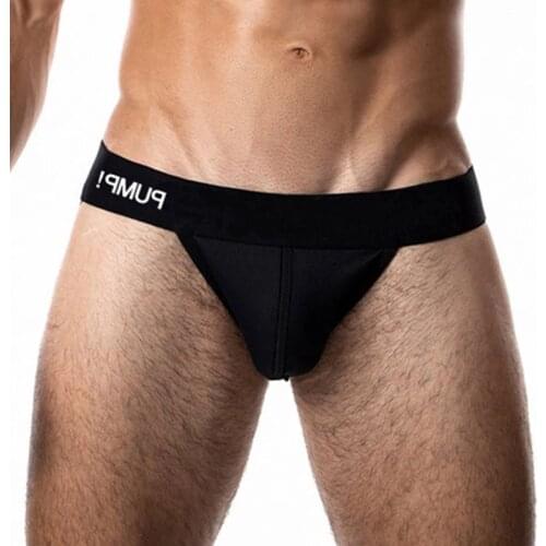 Gay Underwear Thongs Male Sexy Thong Men Jockstrap Bikini Mens Strings Homme Cotton Low Waist Sissy Lingerie Cueca Tanga