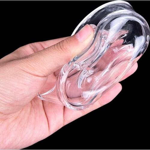 Transparent Comfort Vacuum Cylinder Soft Replacement Suction Donut Sleeve Cover Rubber Seal For Most Penis Pump Enlarger Device