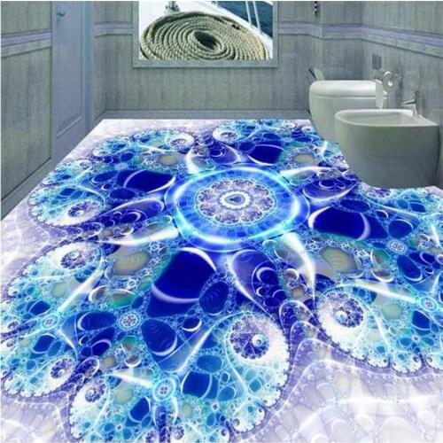 Wellyu Customized wallpaper 3d creative blue ocean wallpaper home decoration wallpaper living room bedroom home decoration