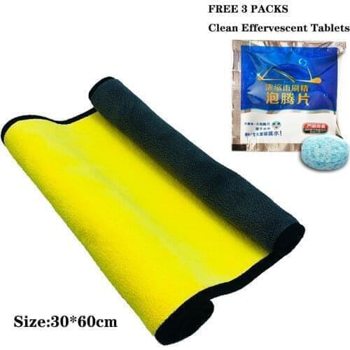 Microfiber For Cars Towel Car Cleaning Drying Cloth Hemming Car Care Cloth Detailing Car Wash Towel Rag For Car 30x/60 CM