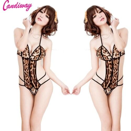 Sexy Lingerie Bodydress Sexy Erotic Lingerie Sleepwear Pajamas Erotic Uniform Women Underwear Conjoined Dress Leotard Intimates