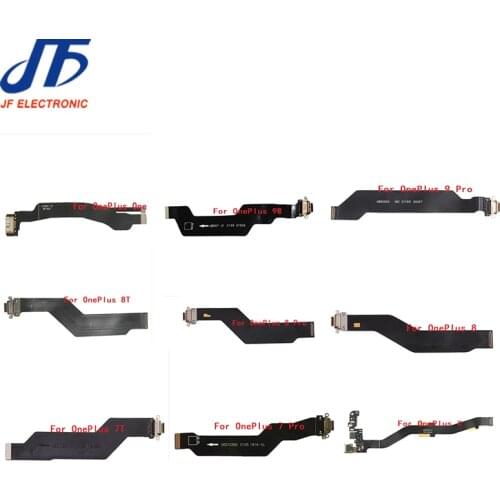 5pcs Type C USB Charger Connector Port Plug Flex Cable Repair For OnePlus One Plus X 35T 6T 7 8T 9R Pro Power Charging Dock Port