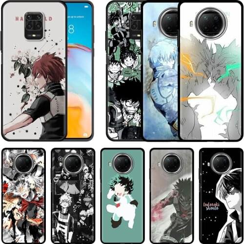 My Hero Academia Midoriya Silicone Phone Case For Fundas Redmi Note 9S 9 8 2021 9A 9C 8T 9T 10 Pro 7 7A 8A 6 6A 4G Shell Cover