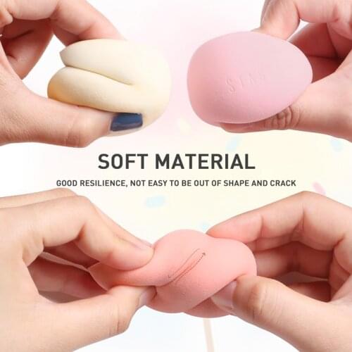 STAGENIUS Super Soft Makeup Sponge Professional Cosmetic Puff Womens Makeup Foundation Water-drop Shape Make Up Tools