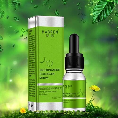 MABREM Nicotinamide Collagen Repair Solution Serum Repair Skin Anti-aging Hyaluronic Acid Whitening Skin Care Essence Face Care