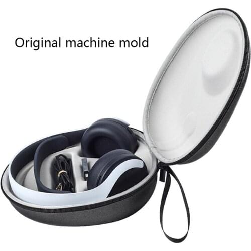 1 Pc Hard EVA Outdoor Travel Case Handle Storage Bag Carrying Box for PS5 Pulse 3D Headset Accessories