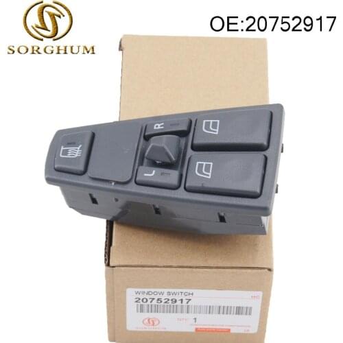 20752917 New Master Electric Power Window Switch For Volvo Truck FH12 Truck Accessories
